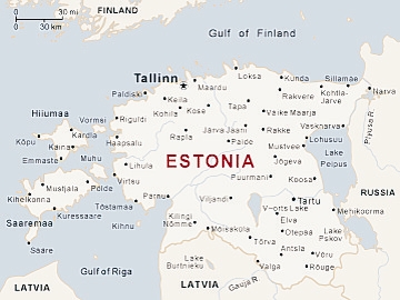 Mapa Estonii, Tallin promowe